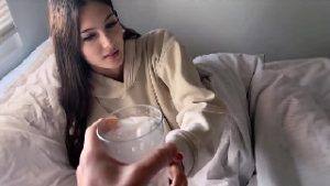Sick Day With Step Sister, Alex Adams, Sophie Tyler, teen, creampie, petite, blowjob, brunette, skinny, amateur, young, POV, secret, taboo, big cock, step sister, pov teen, step sis, teens 18, share bed, family therapy,